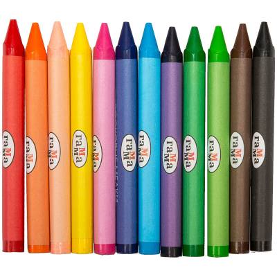 КанцРЦ Мелки восковые Гамма "Классические", 12цв., трехгранные, картон, европодвес 2131018_01_33